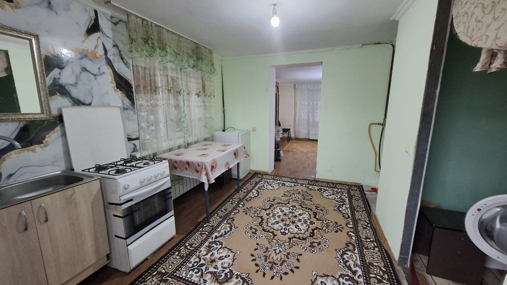 Времянка кухня и спальня