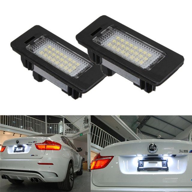 LED плафони за заден номер BMW / БМВ Е39 E46 Е60 Е61 E90 E91 E92 E82