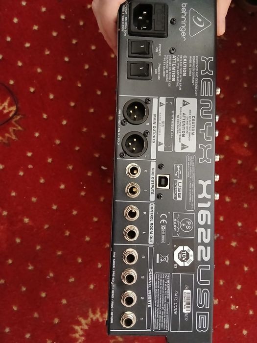 Mixer Behringer x1622 USB