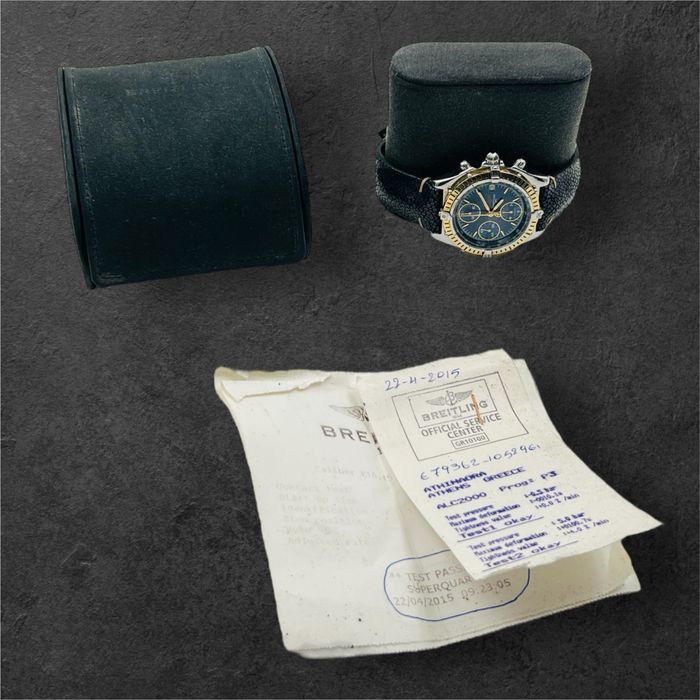 Breitling Chronomat – Steel & 18k Gold Bezel, 39 мм, Automatic 7750