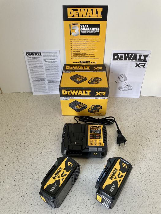 DeWALT Set De Baterii / Acumulatori XR. 18-54V. XR. / (Standard, Flexvolt, Powerstack, PowerPack.) Original, Nou !