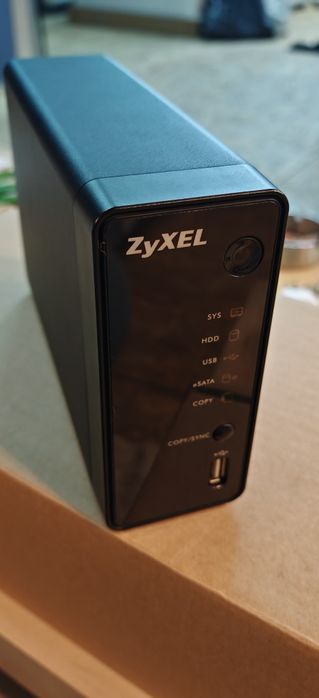 Nas Zyxel NSA210 rack extern hdd