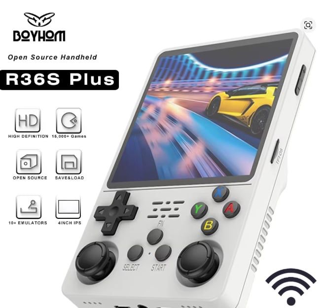 Boyhom R36S Plus 2026 Преносима ретро конзола, Nintendo , playstation