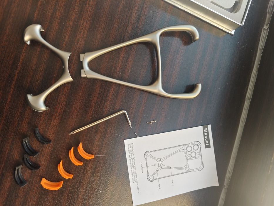 Титановый рамка, чехол Iphone 16 pro max