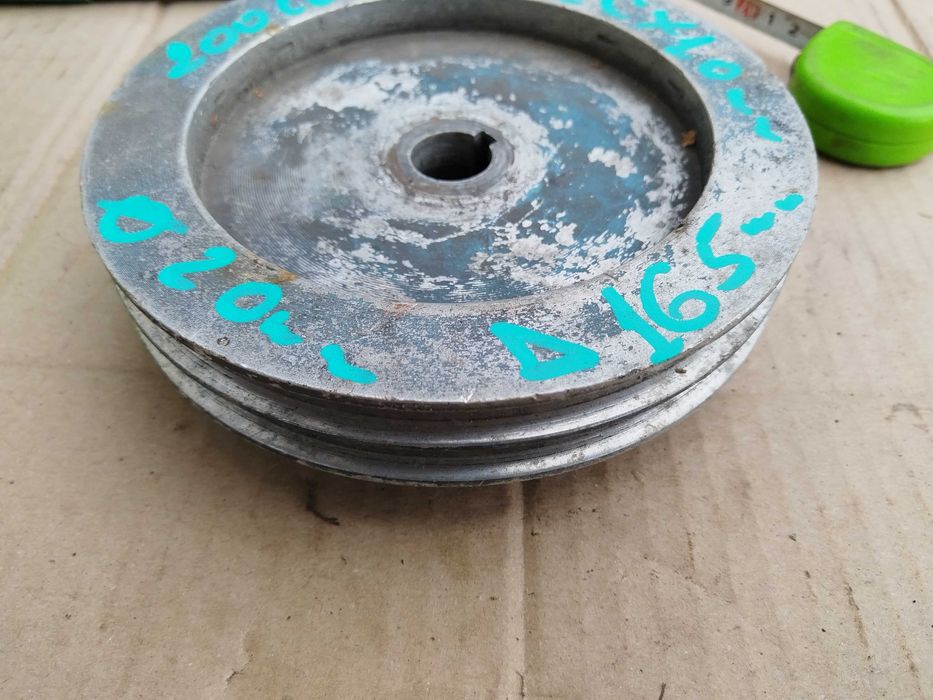 Fulie cu 2 canale de 10 mm