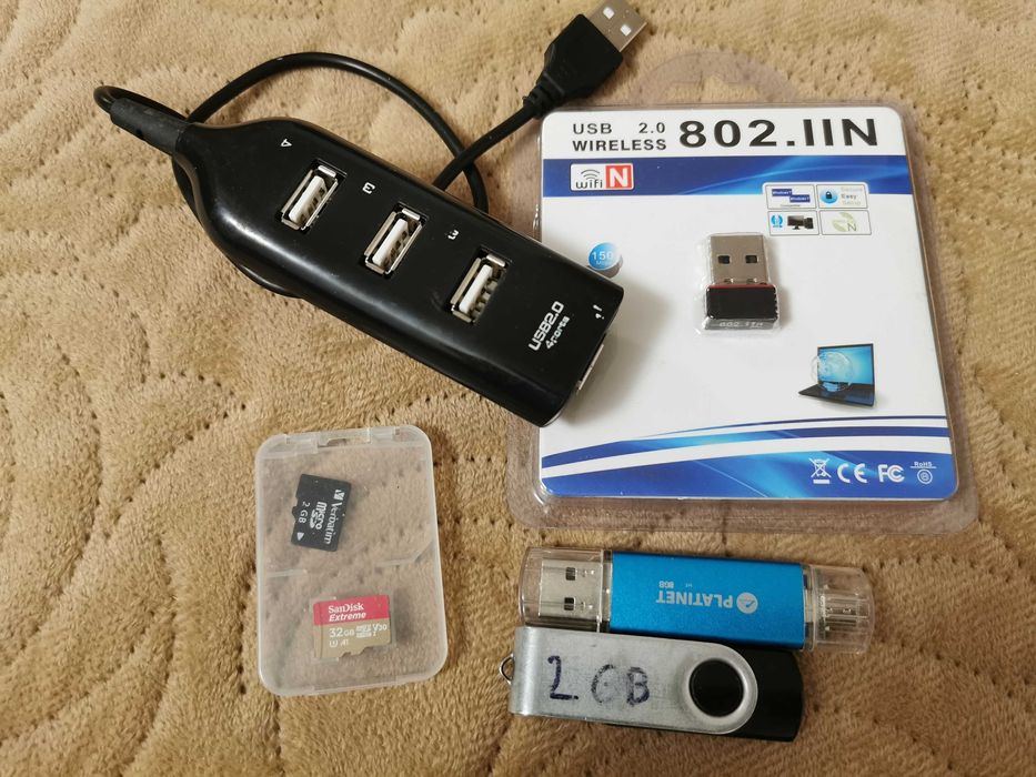 Stick-uri usb, usb wireless, hub 4 porturi usb, card micro sd