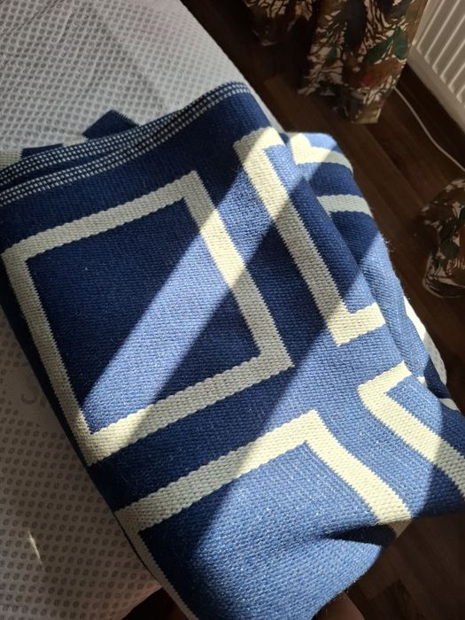 Covor mare din lână, 2 fețe, 170x245 cm – model elegant