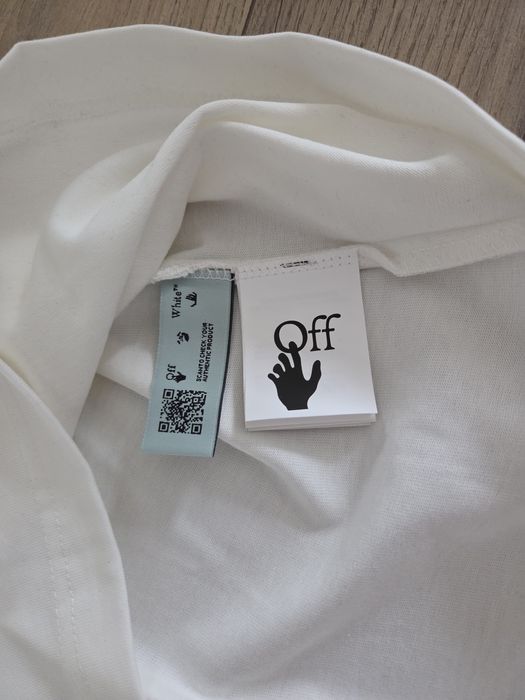 Tricou alb Off-White
