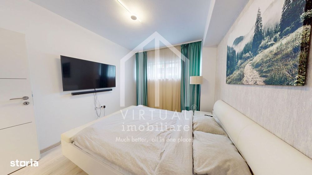 Apartament cu 3 camere, 71mp utili+balcon 12mp, loc de parcare