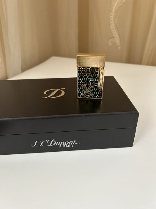 Запалка S.T. Dupont Ligne 2 Fuente – пълен комплект, отлично състояние
