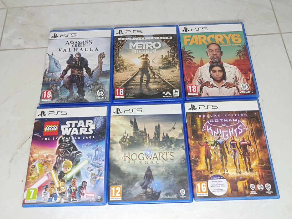 Диски на Playstation 5