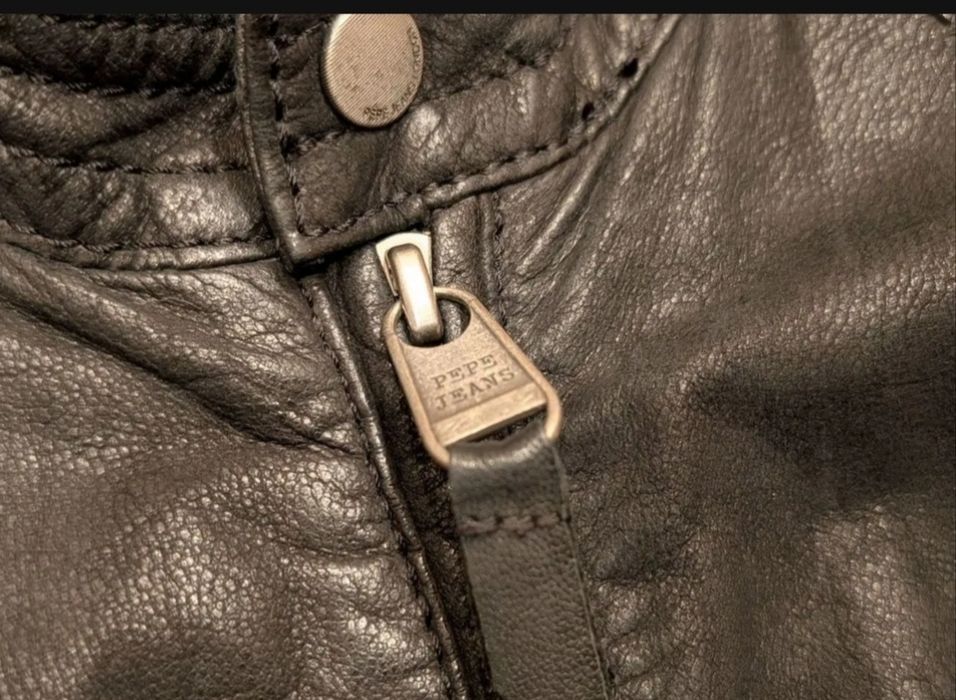Мужская кожаная куртка Pepe jeans XL