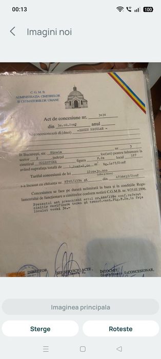 Groapă de vânzare