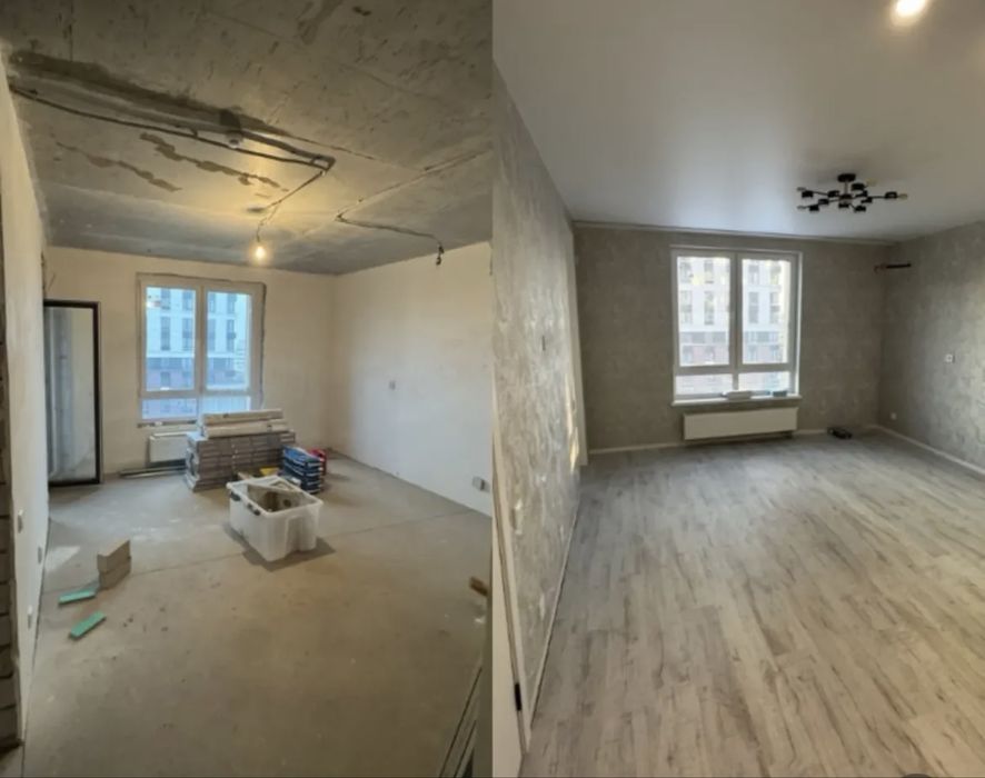 Ремонт квартир под ключ в Рудном.