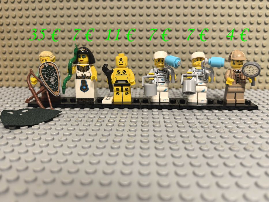 LEGO минифигурки рицари пирати нинджаго космос колекционерски стар уорс уестърн фортнайт властелинът на пръстените други ЧАСТ 5