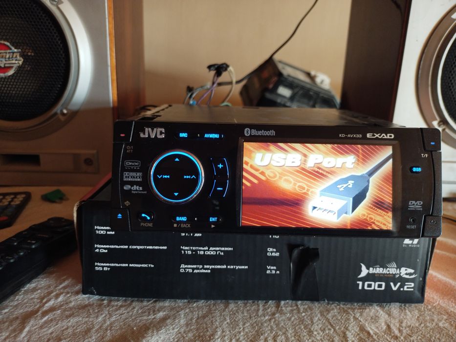 JVC maytafon prafesional zo'r mafon blutus bor