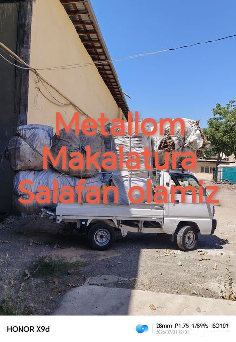 Salafan Makalatura Metallom olamiz