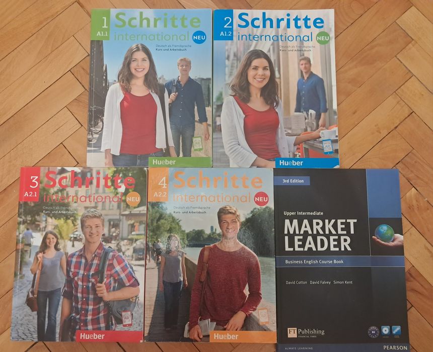 Учебници Schritte International и Market Leader