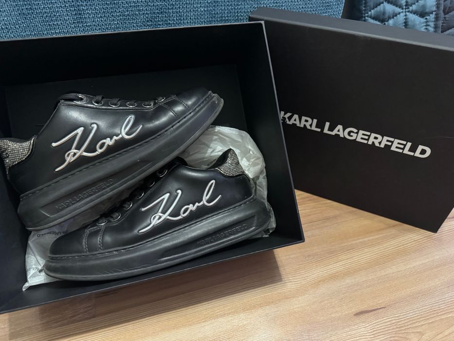 Karl Lagerfeld кожени обувки