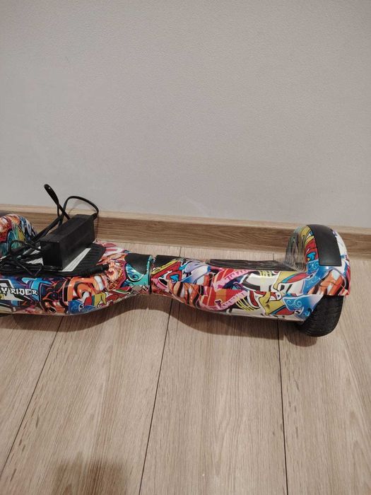 Hoverboard MYRIA Sky Rider MY7037YG, 6.5 inch, graffiti