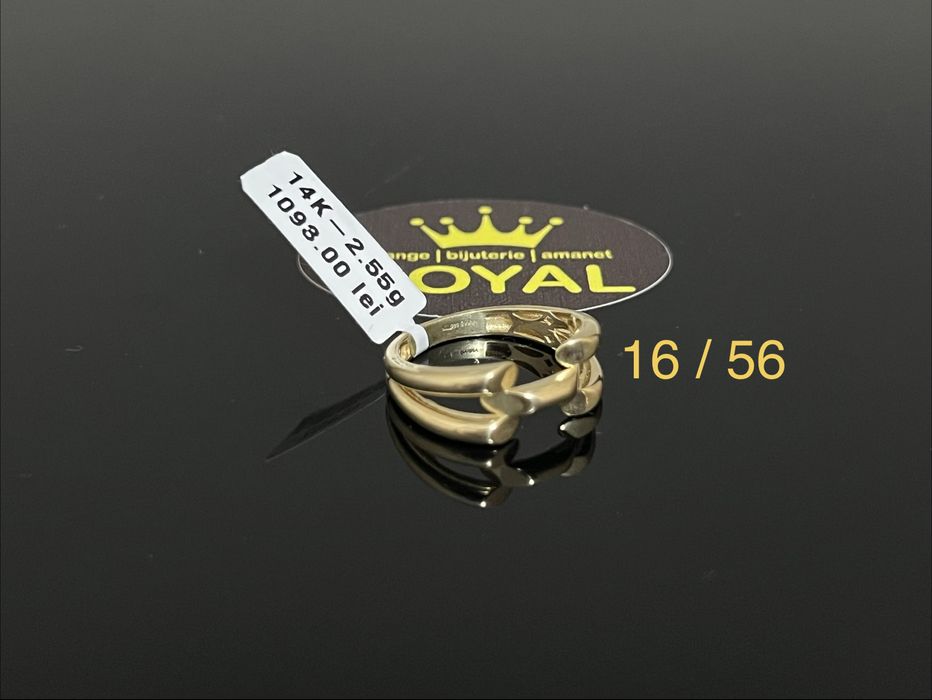 Bijuteria Royal CB : Inel dama aur 14k 2,55 grame