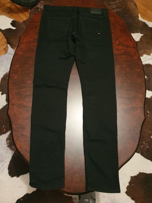 Tommy Hilfiger Layton Extra Slim Fit Черни Дънки Мъжки