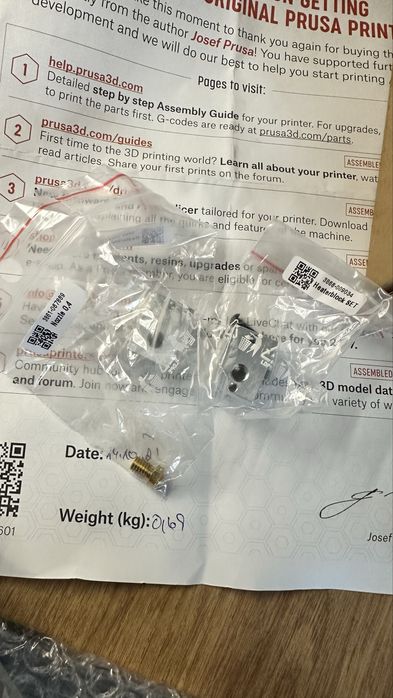 Imprimanta 3d Prusa Mk3s cu pachet upgrade Mk3s+