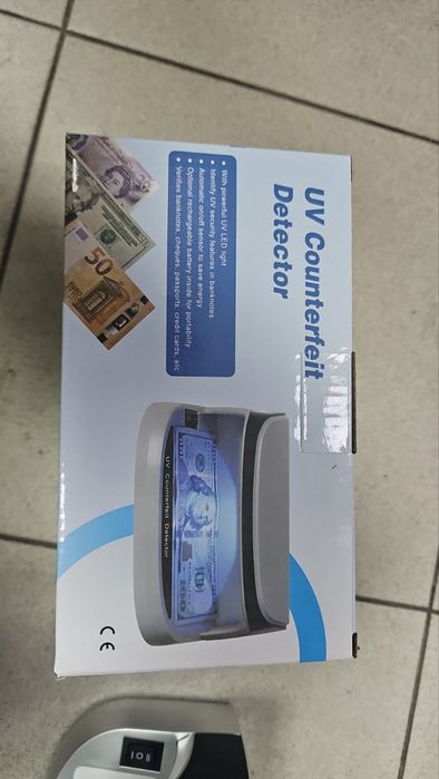 Детектор за фалшиви банкноти – преносим UV детектор с магнитен сензор