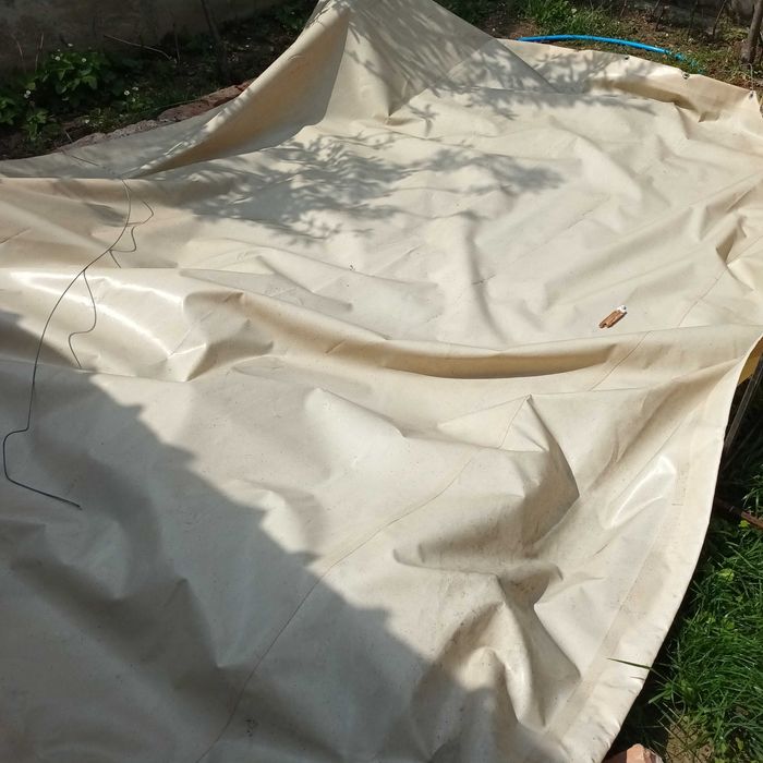 брезент голям 4 х 3 гумиран изработен по поръчка
