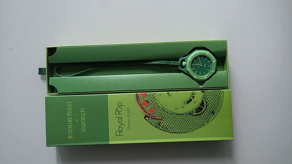 Ap x swatch royal pop