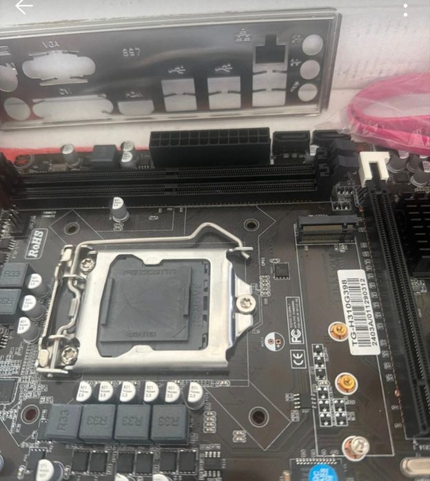 Placă de bază H310 Topky (Socket LGA 1151, DDR4, NVMe M.2) – Nouă / Amazon Warehouse