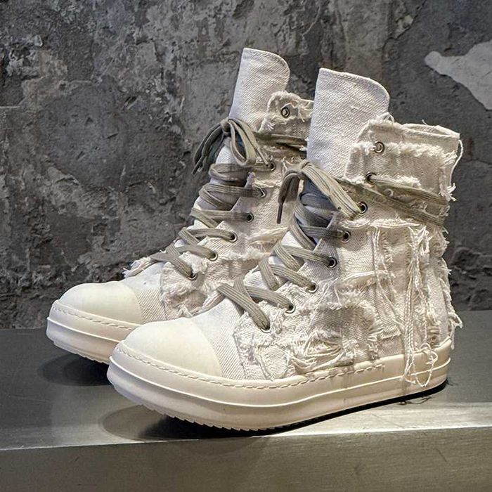 Rick Owens Ramones Sneakers / Calitate Premium UA (La Comandă)
