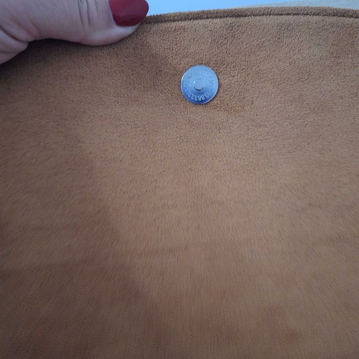 Нова кафява чанта с дълга дръжка