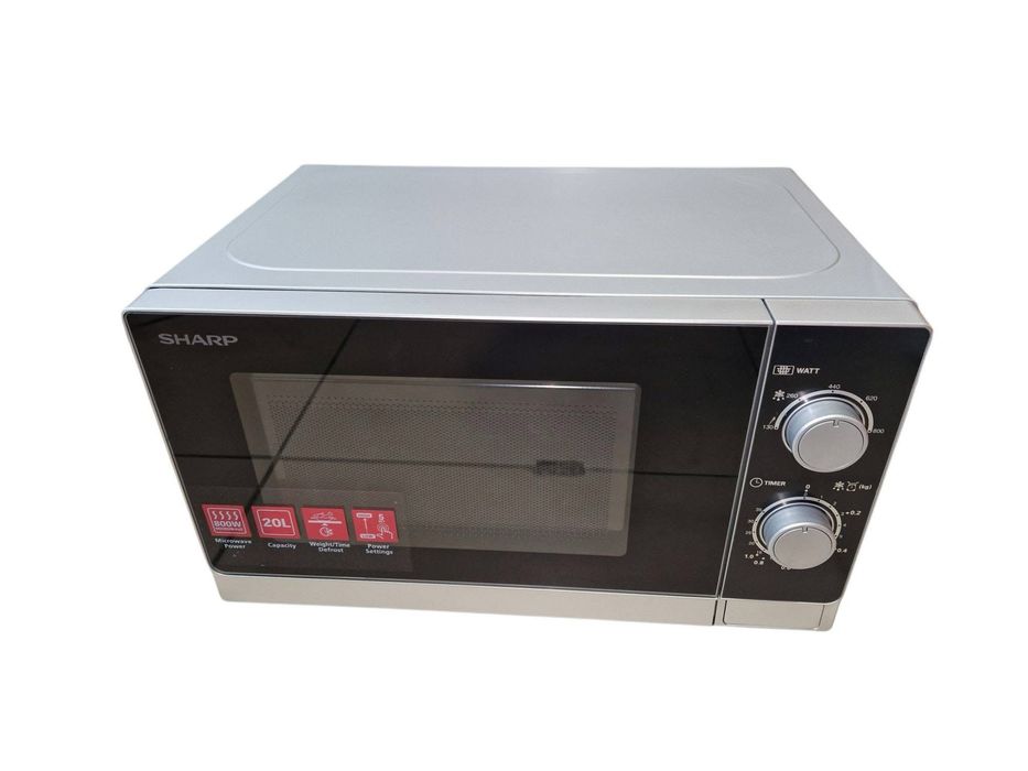 Микровълнова фурна Sharp 800W, 5 нива, контролирано размразяване, 20 л