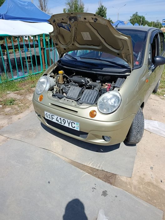 Бампер матиз. Хорошее состояние