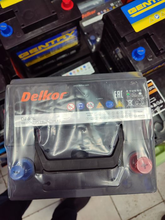 Akumlyator Delkorl optom barcha moshinalaga bor dastavka