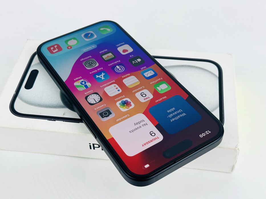 Apple iPhone 15 128GB Black Перфектен! Гаранция!