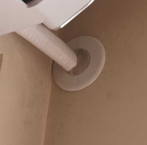 Декоративна розетка / капачка за пакет на климатик