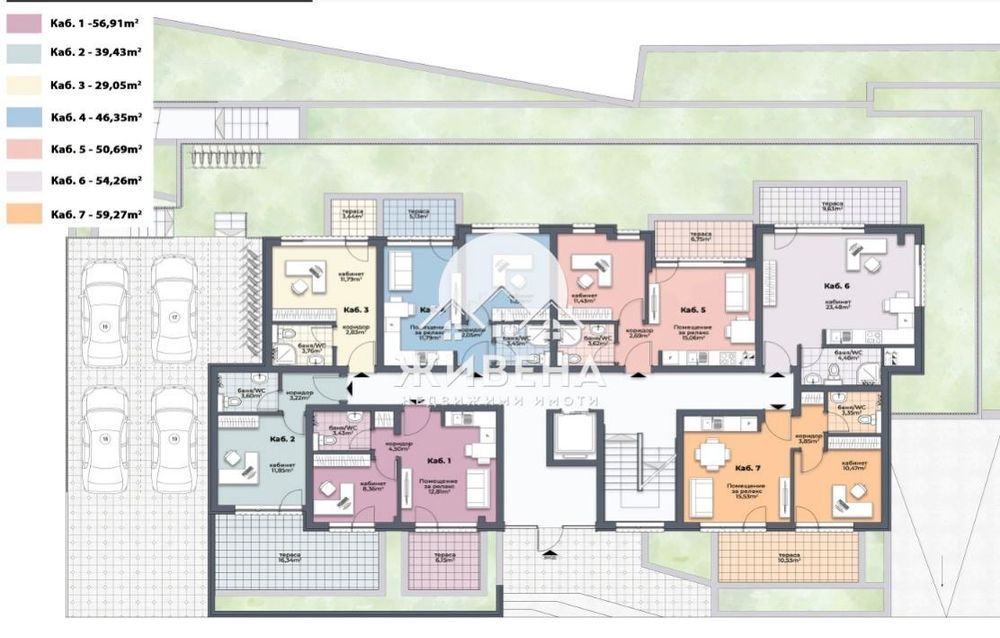 Продава се Едностаен апартамент в Варна, Аспарухово - 57 кв.м за 1334 €/кв.м - Снимка #2