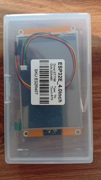 ESP32 с 4-инчов тъч дисплей с писалка - модел E32R40T и др.