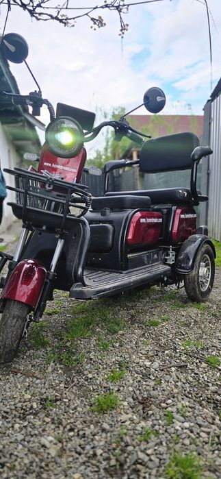 Triciclu electric 2 locuri fără acte