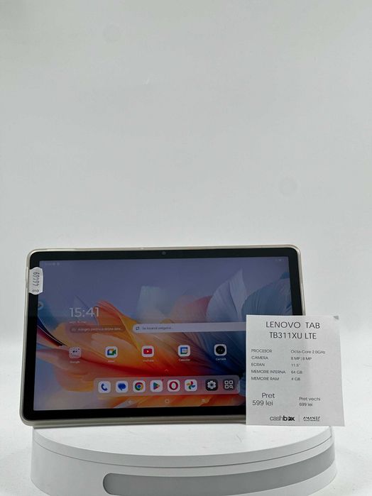 Tableta Lenovo TAB TB311 4G LTE 64GB Garantie 24 luni CashBox
