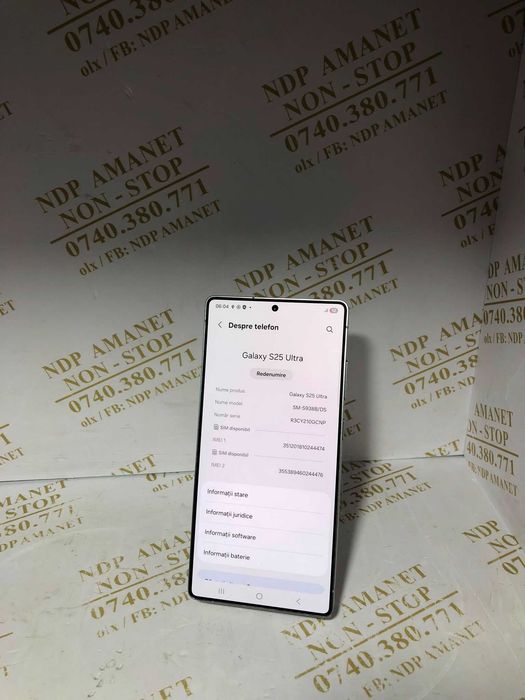 NDP Amanet Calea Mosilor 298 GALAXY S25 ULTRA (58819)