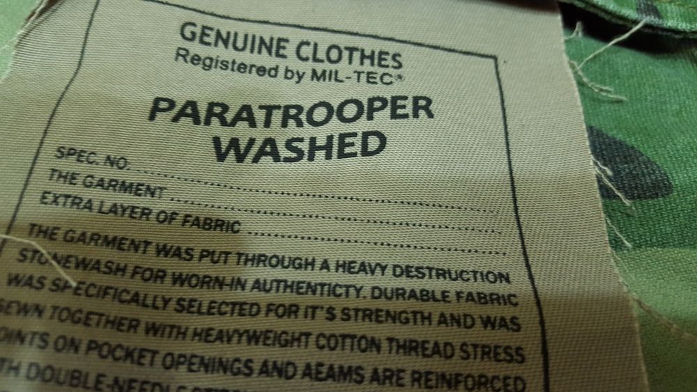 MIL-TEC Paratrooper Pantaloni Scurti Bermude Barbati XXL Camuflaj 2023