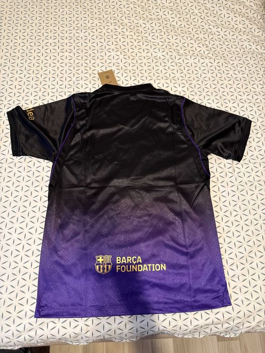 Tricou Barcelona away negru 2026-2027 la liga champions league