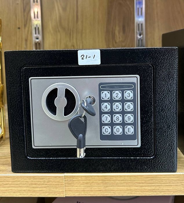Сейф металлический электронный для дом и офиса