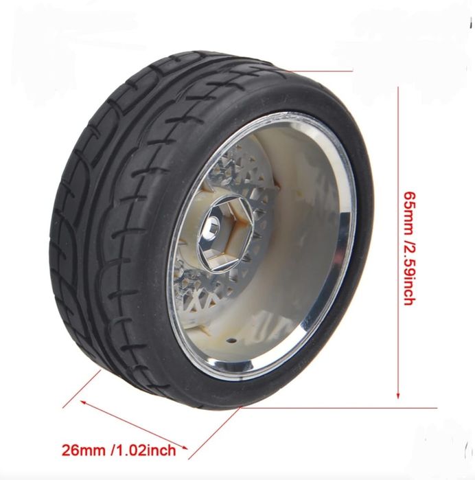 Roti hex 12mm automodel rc scara 1.10 asfalt drift offroad