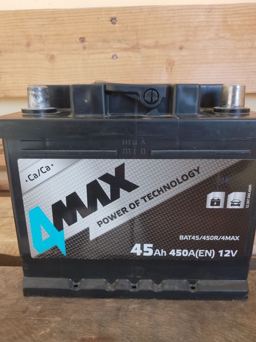 Автомобилен акумулатор 4max