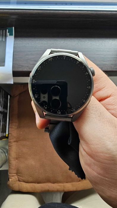 Ceas smart Huawei Watch 3 pro Elite Titanium pachet complet + acte