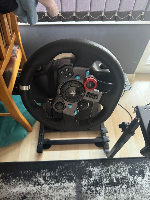 Logitech g29+shifter+стойка